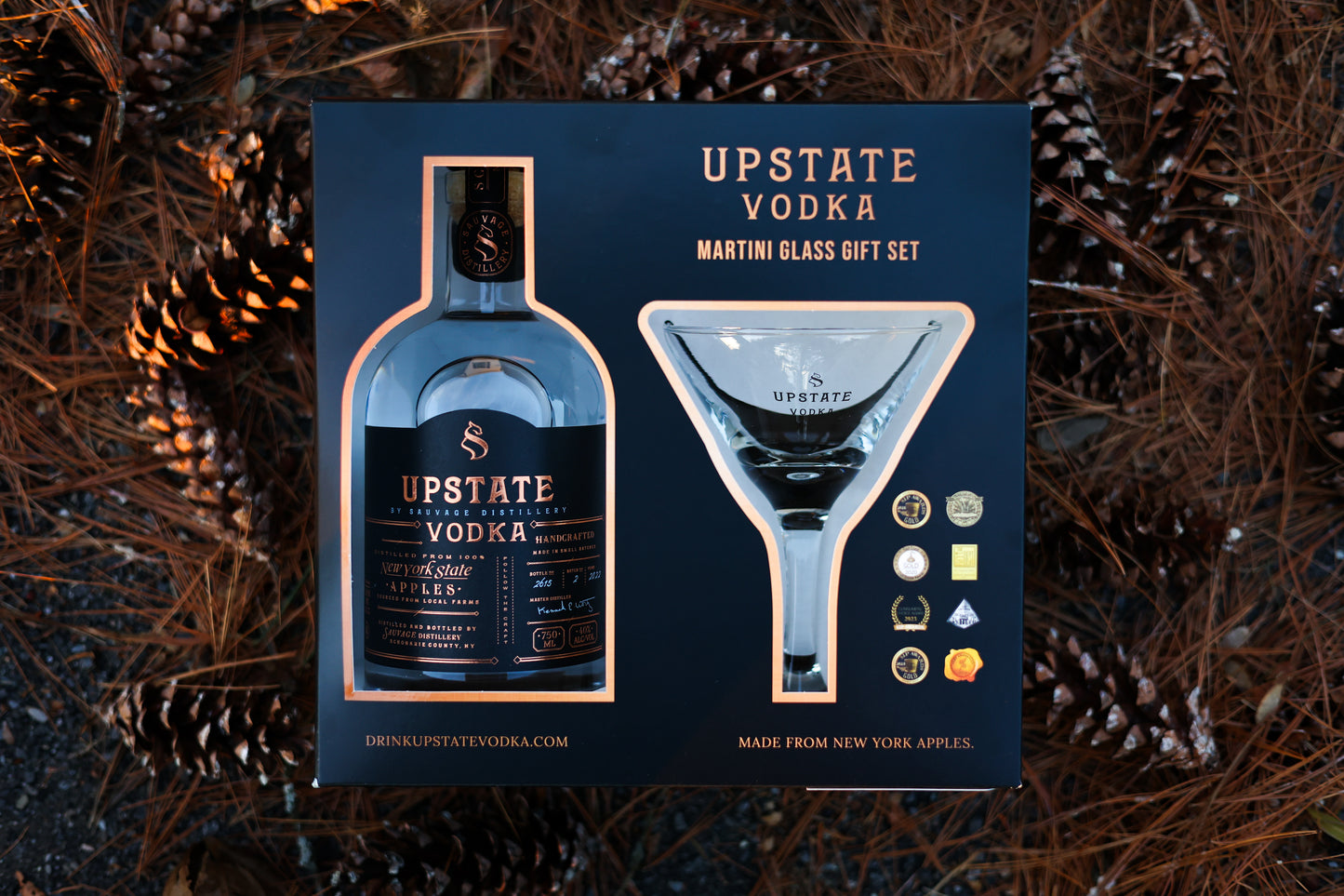 Upstate Vodka.  Gift Set