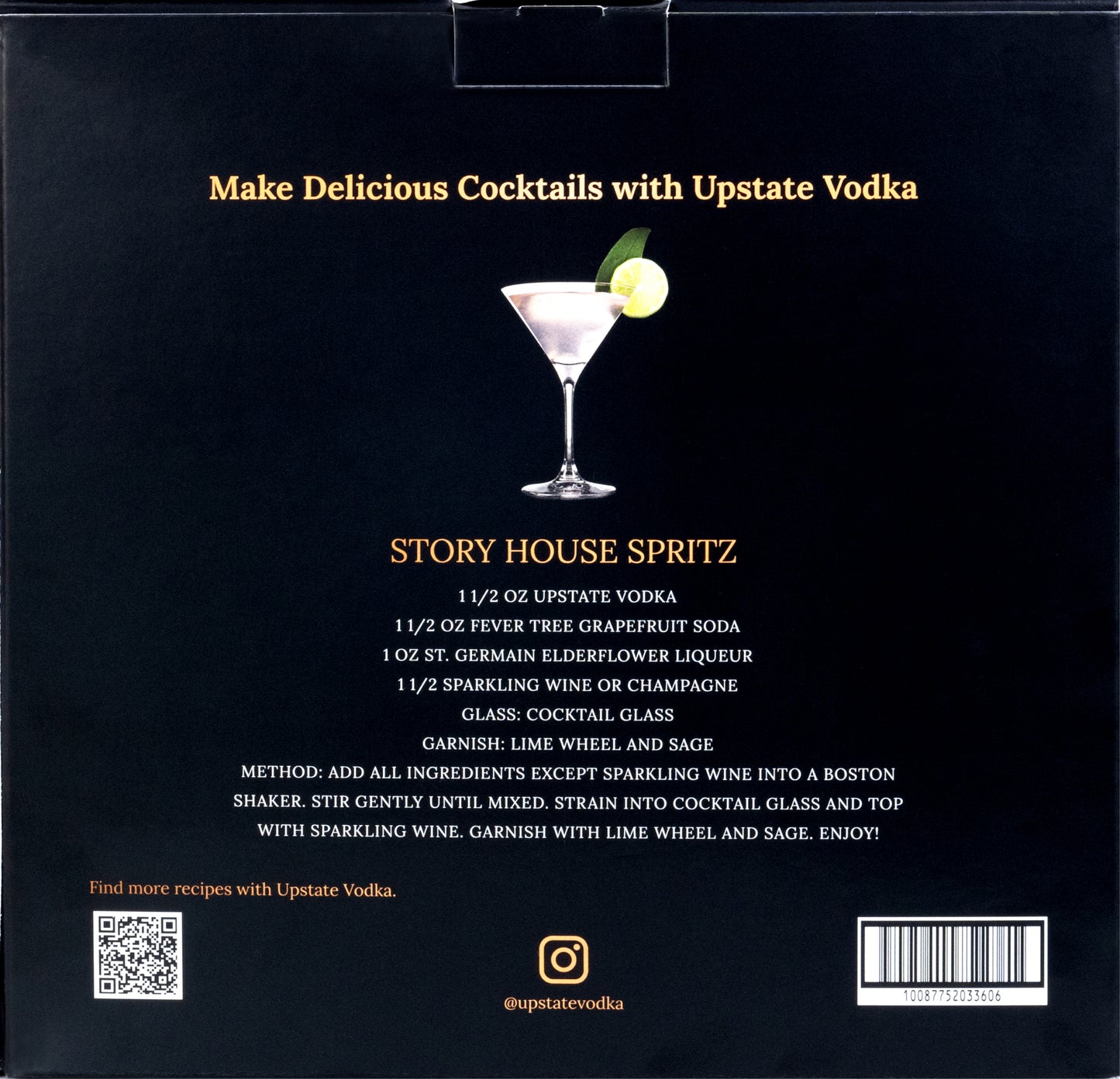 Upstate Vodka.  Gift Set