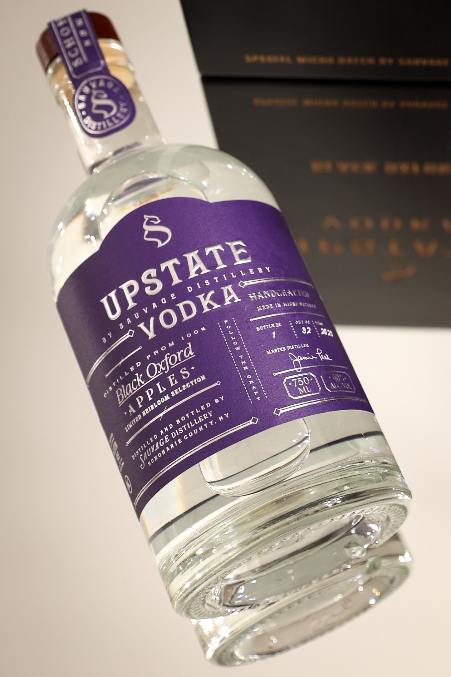 Upstate Vodka Black Oxford Collector's Edition