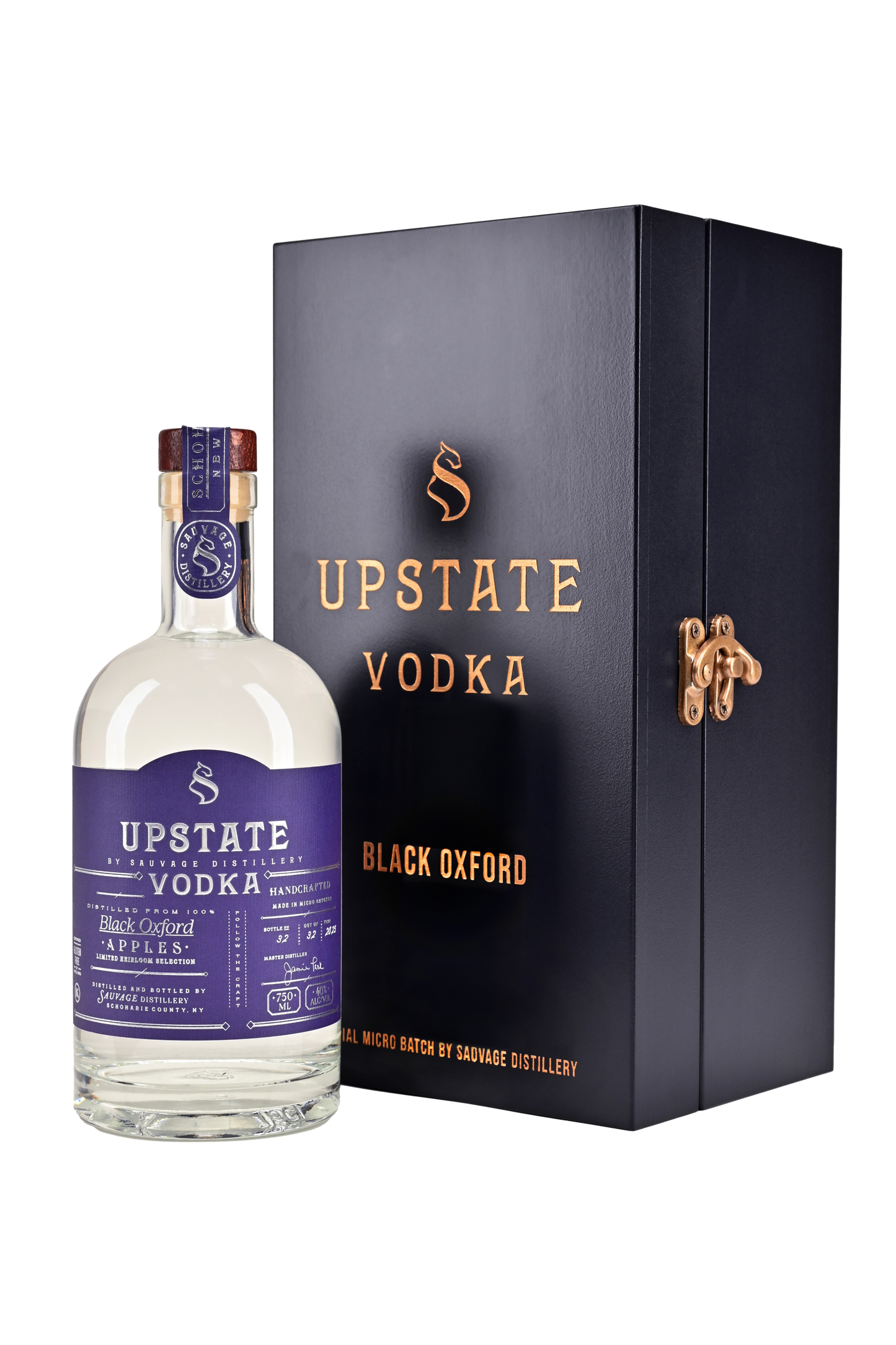 Upstate Vodka Black Oxford Collector's Edition
