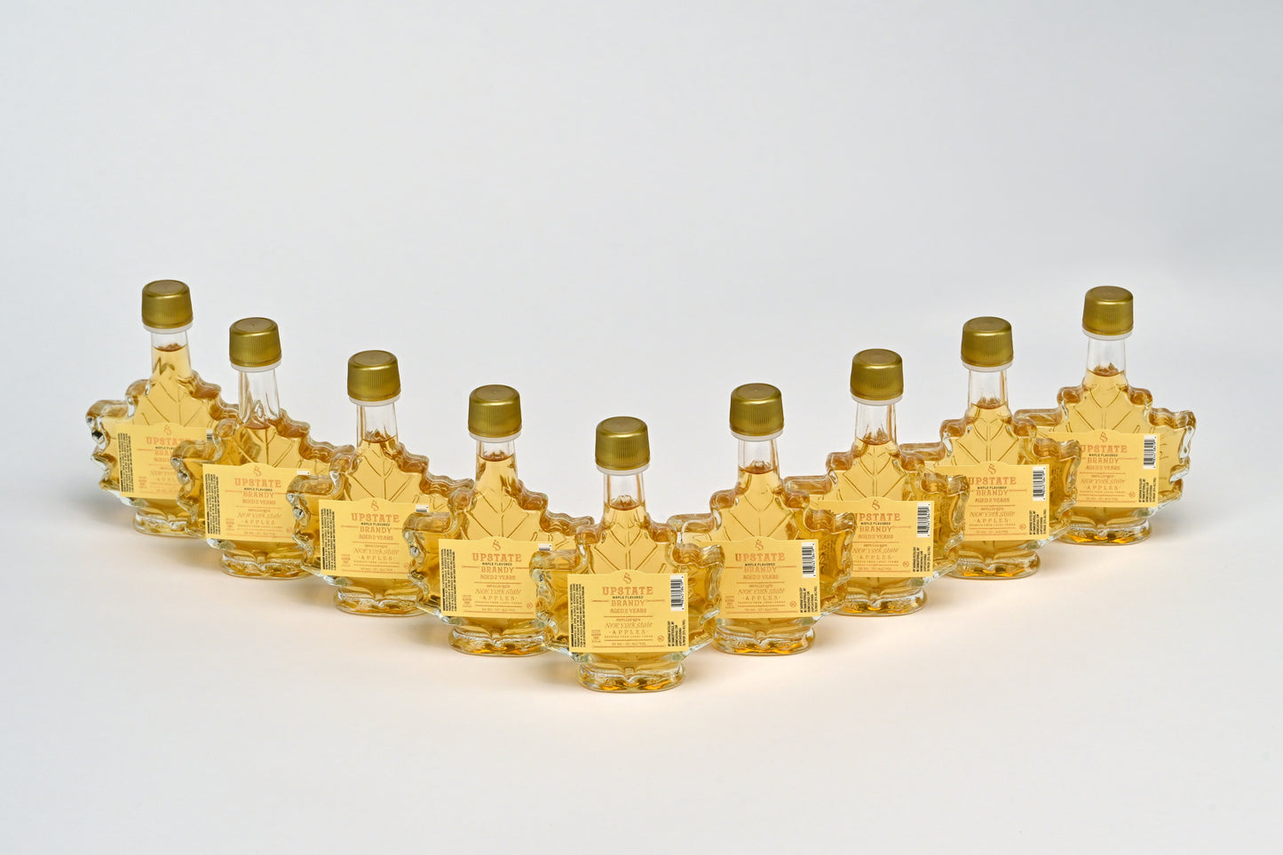 Upstate Brandy: Maple Leaf Mini Reserve (9 pack × 50ml) – Aged 2 Years