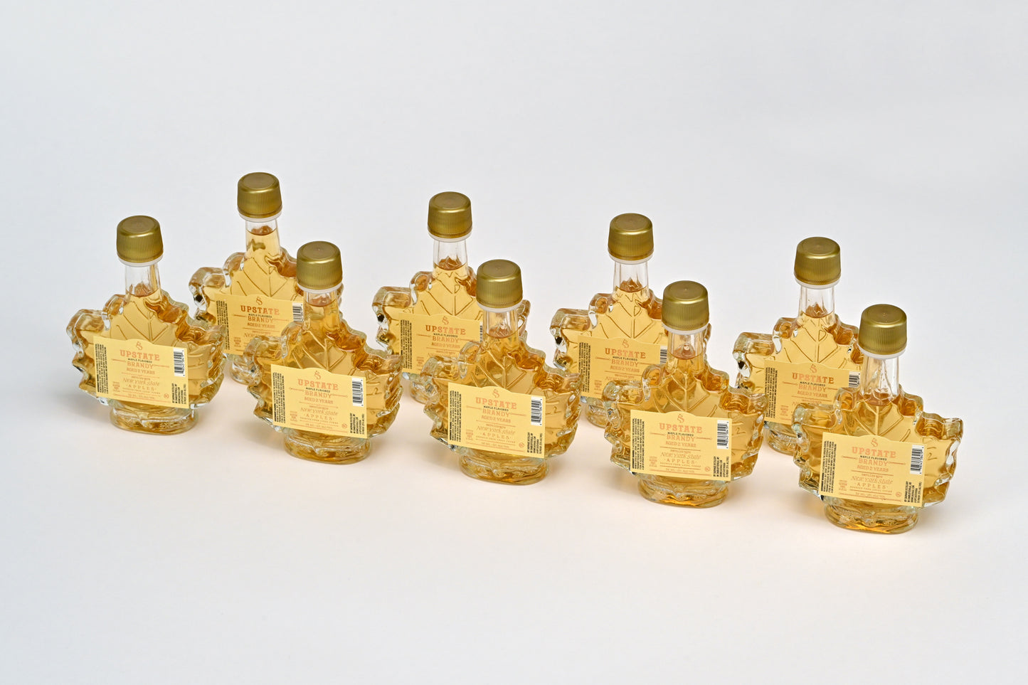 Upstate Brandy: Maple Leaf Mini Reserve (9 pack × 50ml) – Aged 2 Years